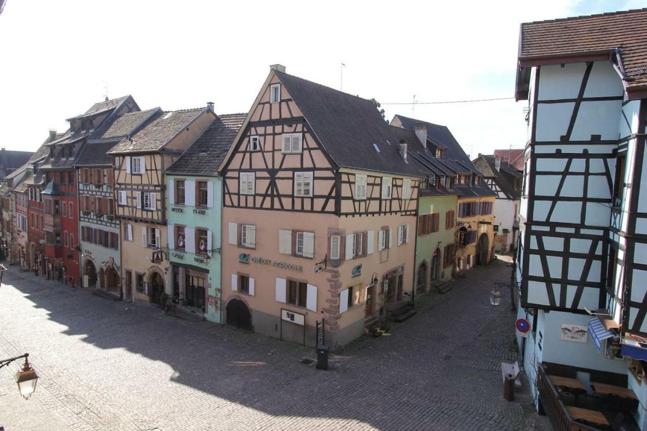 Chambre Chez L'Habitant - L Ecureuil - Coeur De Riquewihr - 2 Personnes Exteriér fotografie